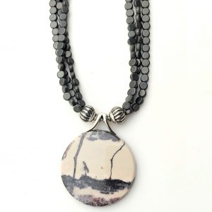 Item 133NH Hematite with Pendant