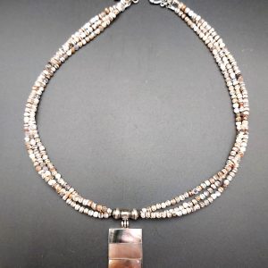 Item 152NB Botswana Agate with Pendant