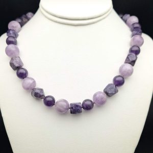 Item 153NA Amethyst Charoite combination