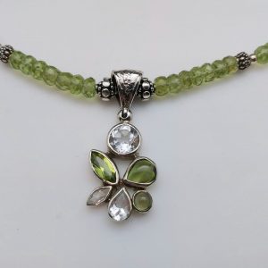 Item 173NP Peridot with pendant