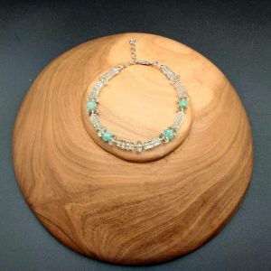 Item 134BC Green Amethyst with Chrysoprase
