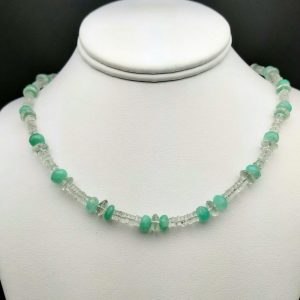 Item 209NC Green Amethyst with Chrysoprase