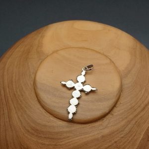 Item 110SP Cross pendant