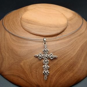 Item 110SP Cross pendant