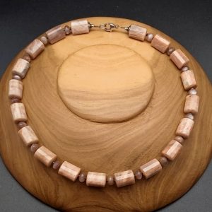 Item 242NM Peach & Chocolate Moonstone