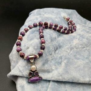 Item 327NC Purple Crazy Lace Agate