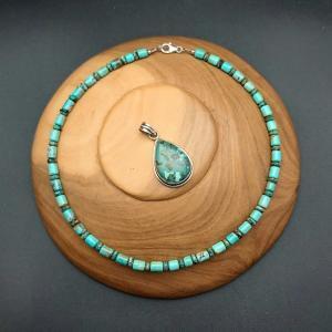 Item 370NT Turquoise with pendant
