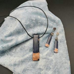 Item 168PS Orange Sodalite