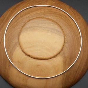 Item 121SN Silver Omega 45cm
