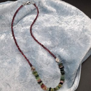 Item 546NT Tourmaline/Rhodolite Garnet