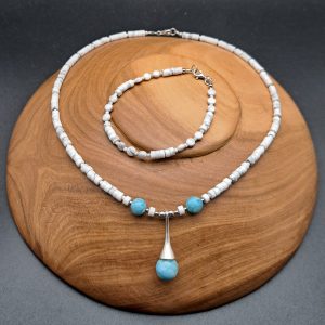 Item 484NL Howlite/Larimar