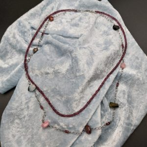 Item 464NR Rhodolite Garnet/ Tourmaline