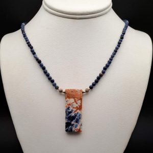 Item 533NS Orange Sodalite