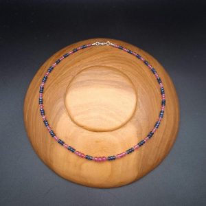 Item 580NS Blue Sapphire/Pink Spinel