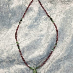 Item 637NR Ruby in Zoisite/Rhodolited Garnet
