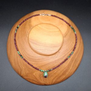 Item 637NR Ruby in Zoisite/Rhodolited Garnet