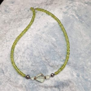 Item 690NP Peridot/Green Amthyst