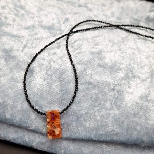 Item 693NS Spinel/Mexican Fire Opal