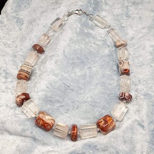 Item 698NQ Quartz/Crazy Lace Agate