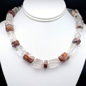 Item 698NQ Quartz/Crazy Lace Agate
